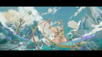 Stylized Windmill Scene - Shamans