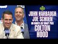 John Harbaugh and Joe Schoen break down Giants 2nd round draft pick Colton Hood
