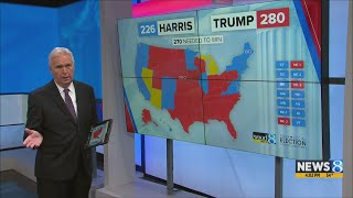 How Trump reached 270 electoral votes