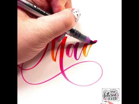 Karin Brushmarker Pro Brush Pen Modern Lettering Brush Calligraphy 