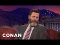 Nick Offerman Fell In Love With Megan Mullally’s Filthy Sense Of Humor | CONAN on TBS