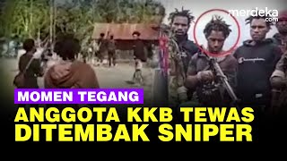 Anggota KKB Brutal Tembaki Pesawat Berakhir Tewas Didor Sniper Satgas TNI Polri