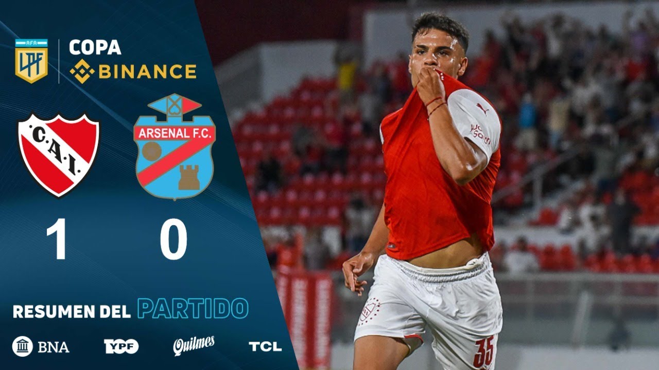 Arsenal vs. Independiente, por la Liga Profesional: resultado, resumen,  goles y polémicas - TyC Sports