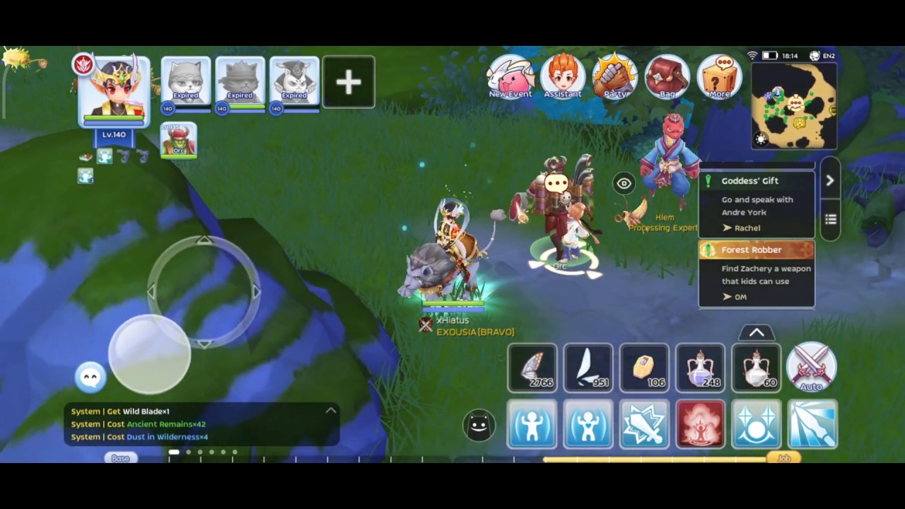 Forest Robber Quest - Ragnarok M: Eternal Love [Wasteland Quest] - YouTube