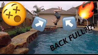 INSANE POOL FLIPS!!!