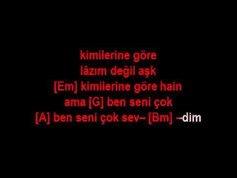 KALBİNE SÜRGÜN - Rafet El Roman - [Bm] - Karaoke