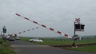 Železniční přejezd / railroad crossing - Lužná u Rakovníka (CZ) - 11.5.2024