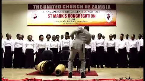 Emmaus church choir, st luke's congregation Lusaka Zambia