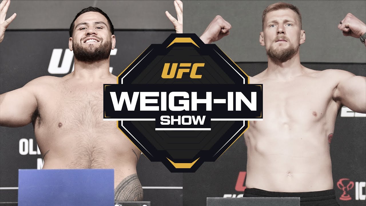 UFC 293 Live Weigh-In Show