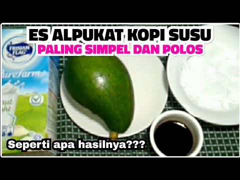 Es Alpukat Kopi Susu