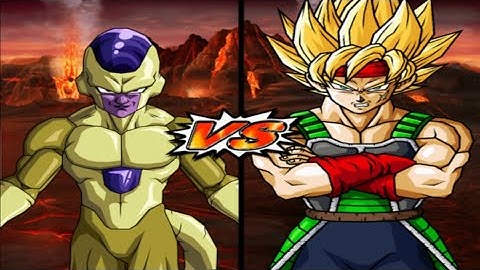 DBZ Budokai Tenkaichi 3 - Golden Frieza VS Bardock Super Saiyan