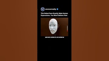 This Robot Face Exactly Make Human Expressions. You Won