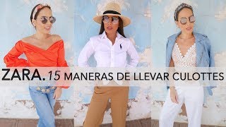 ZARA HAUL. COMO LLEVAR LOS CULOTTES ESTA PRIMAVERA 2019