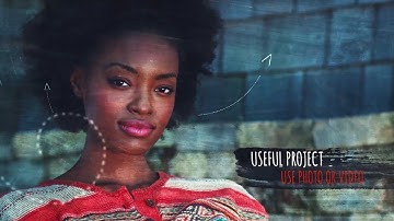 After Effects Template | Brush Photo Slideshow