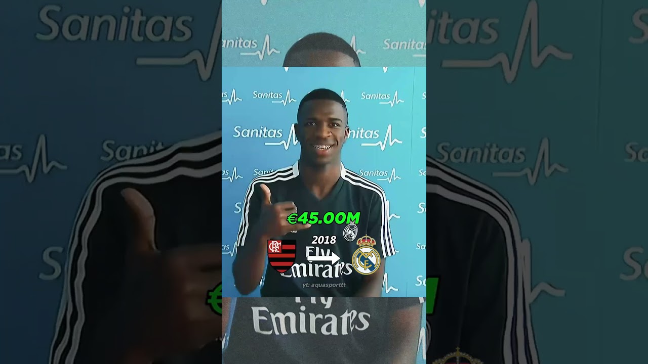 TRANSFER HISTORY VINICIUS JR