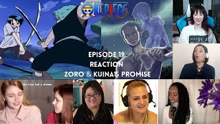 Zoro v/s Kuina | Past Promise | Girl's Mashup Reaction