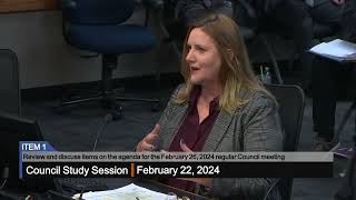 Council Study Session - 2/22/2024