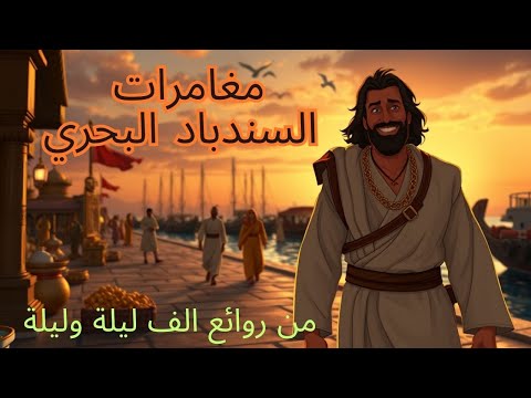 قصة مغامرات السندباد البحري اكتشاف جزر غامضة وكنوز خيالية قصص مسموعة ومشوقة قبل النوم قصة جديدة