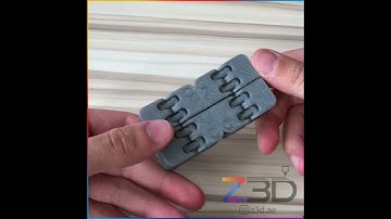 Z3D - 3D Printed Infinite fidget cube!