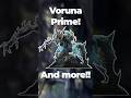 Warframe just announced Voruna Prime and so much more in their devstream!
