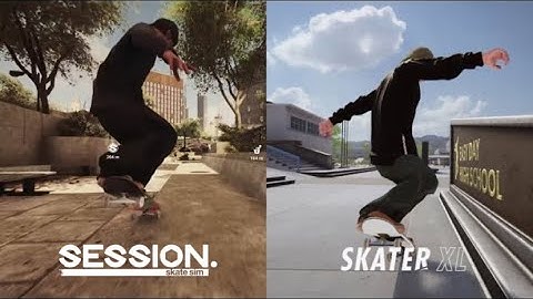 Session vs Skater XL | Tricks Comparison part 2
