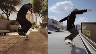 Session vs Skater XL | Tricks Comparison part 2