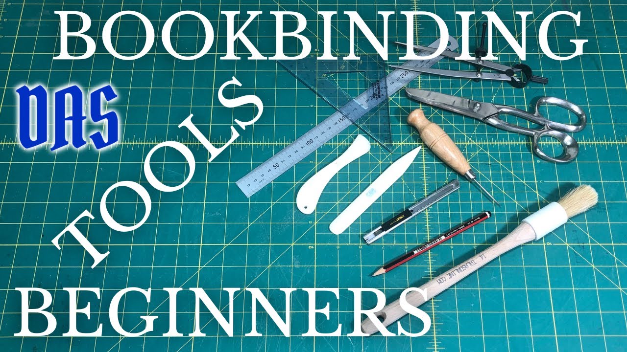Hand Bookbinding Tools Guide DIY Binding Crafts Book Binding Kits Beginners