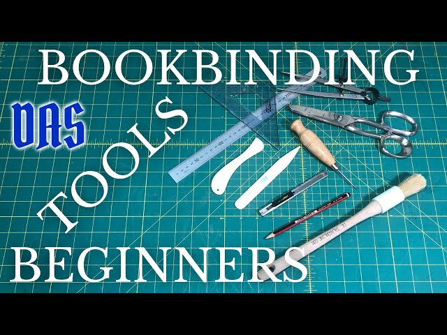 Book Binding Tools  Diy Book Binding Supplies