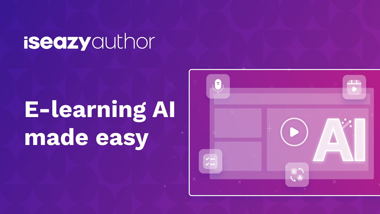 E-learning AI made easy  I  isEazy Author