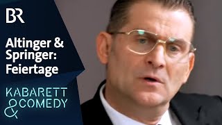 Altinger & Springer – Feiertage | An den Hebeln der Macht