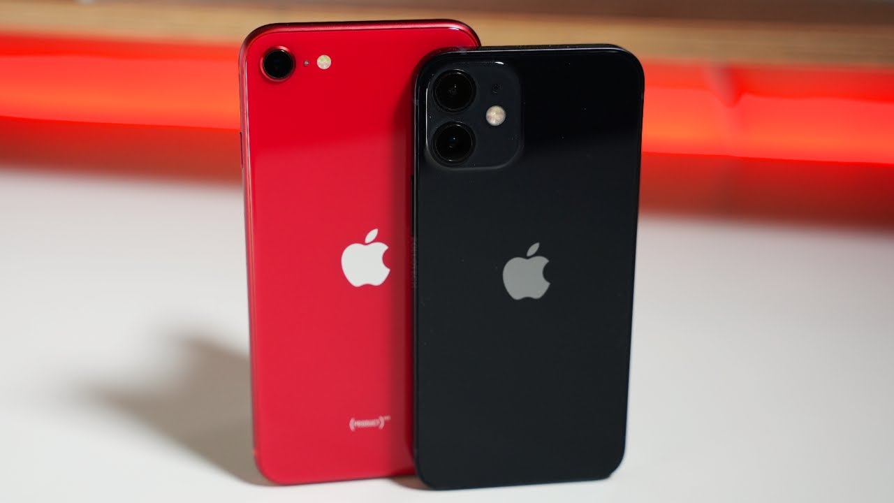 First look: Apple iPhone 12 Pro Max, iPhone 12 Mini versus iPhone SE