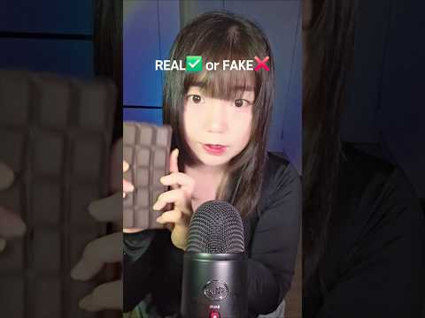 REAL✅️ or FAKE❌️ #asmr
