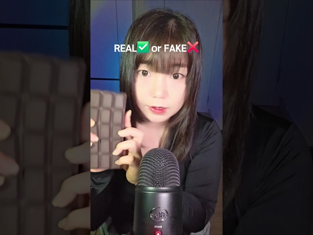 REAL✅️ or FAKE❌️ #asmr