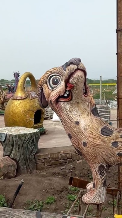 скульптура кота пёс парк Еленовка #сказочнаямастерскаяколесникова #art ...