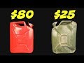 Testing Cheap vs. Expensive Gas Cans on Amazon