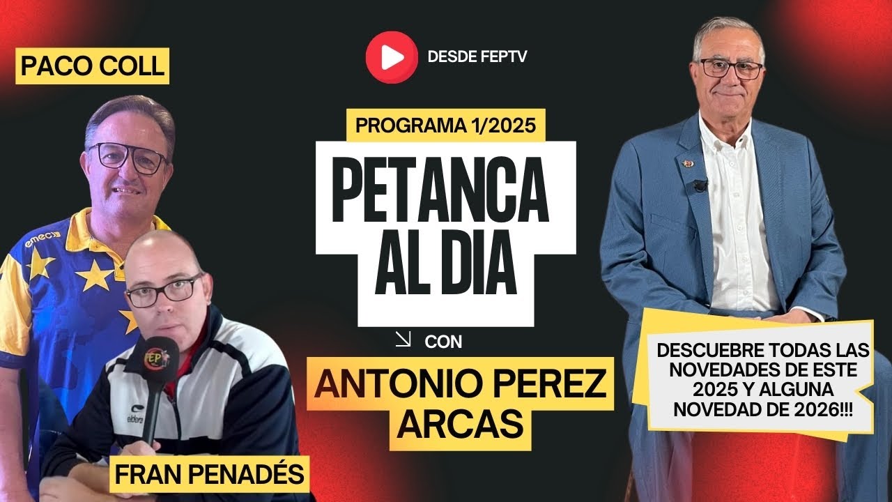 Miniature de la vidéo : Petanca al dia. Primer programa de la temporada 2025.