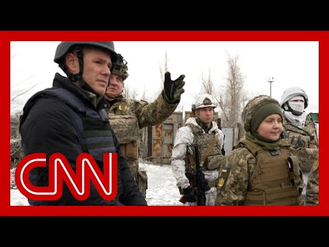 Gunshots rang out as CNN gets first look at standoff in East Ukraine