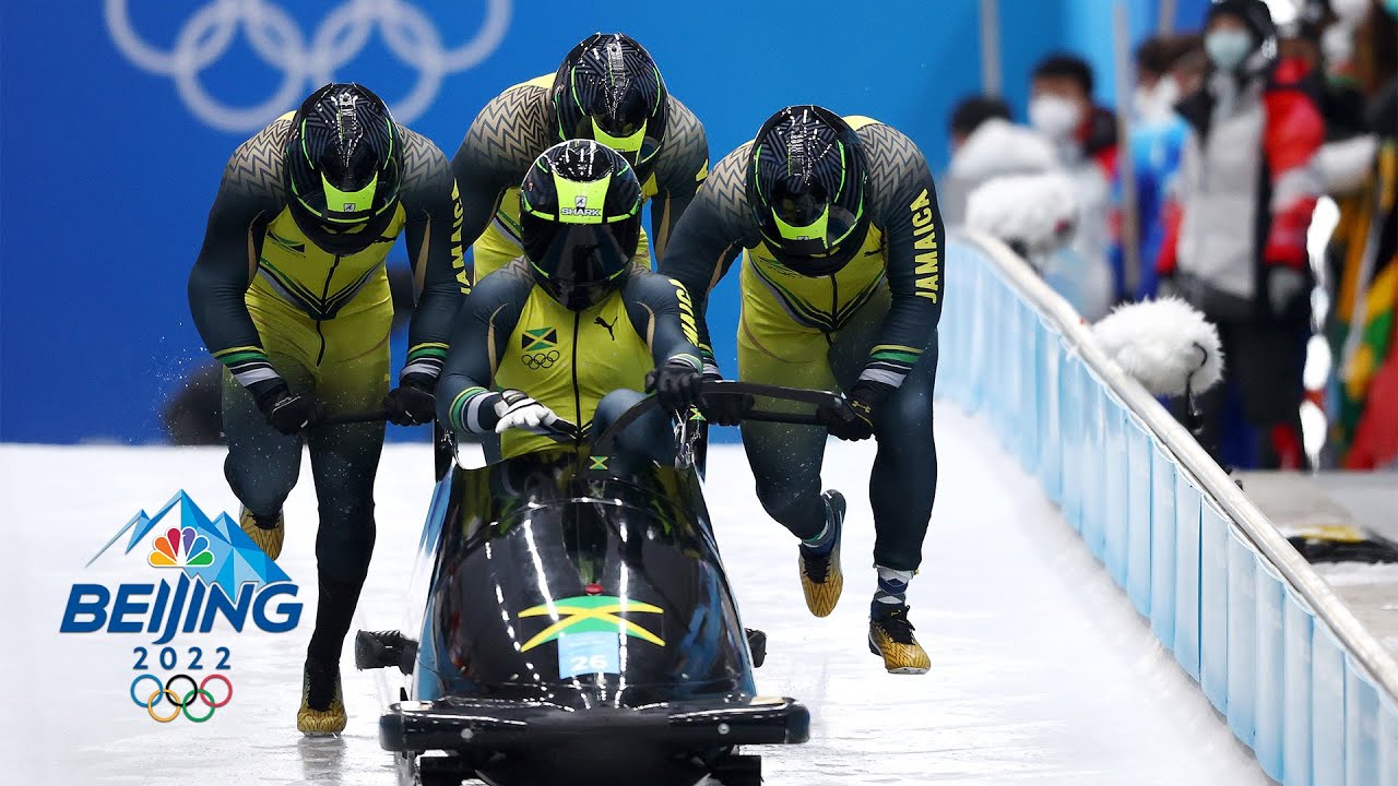 Watch Jamaican bobsled team Cool Runnings returns to Olympics VIDEO