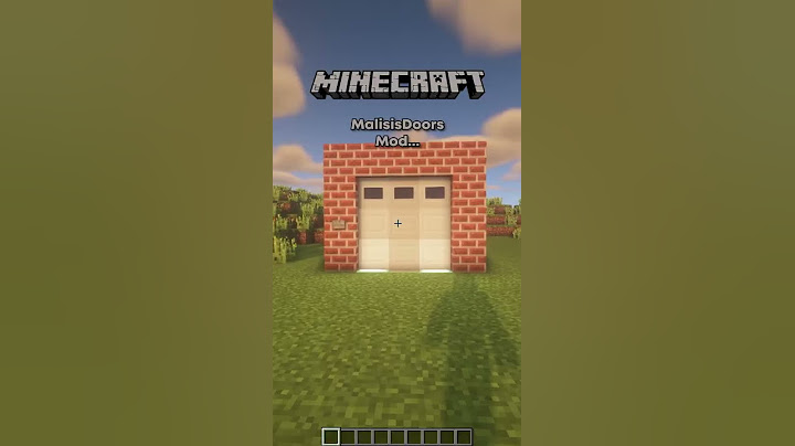 Minecraft REALISTIC DOORS! (MalisisDoors Mod)
