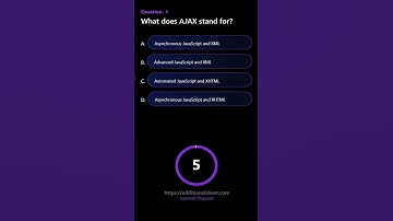 What does AJAX stand for #ajax