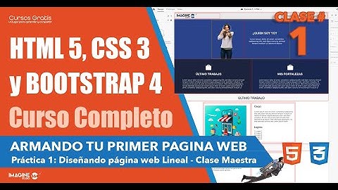 CURSO DE HTML y CSS 【 Practica 1 - Crear una Pagina Web por Primera vez 】 ✅   Cap 01