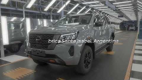 Nova Nissan Frontier 2023 Fabricada na Argentina