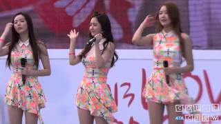131011 Dal Shabet Woohee - Talk @ Plan Korea Love Concert