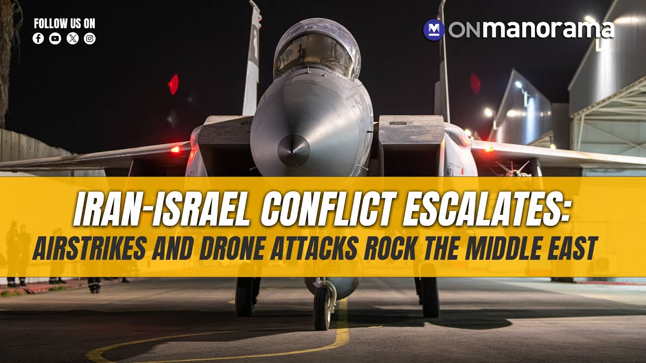 Iran-Israel Conflict Escalates: Airstrikes and Drone Attacks Rock the Middle East