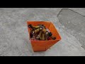 Origami Paper Dustbin Easy , How to make Trash bin , Origami Paper Craft Tutorial , No Glue No Tape