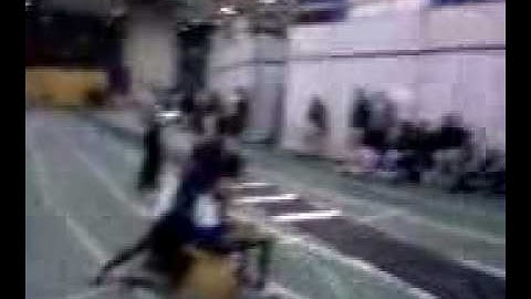 The Triple Jump using single arm technique