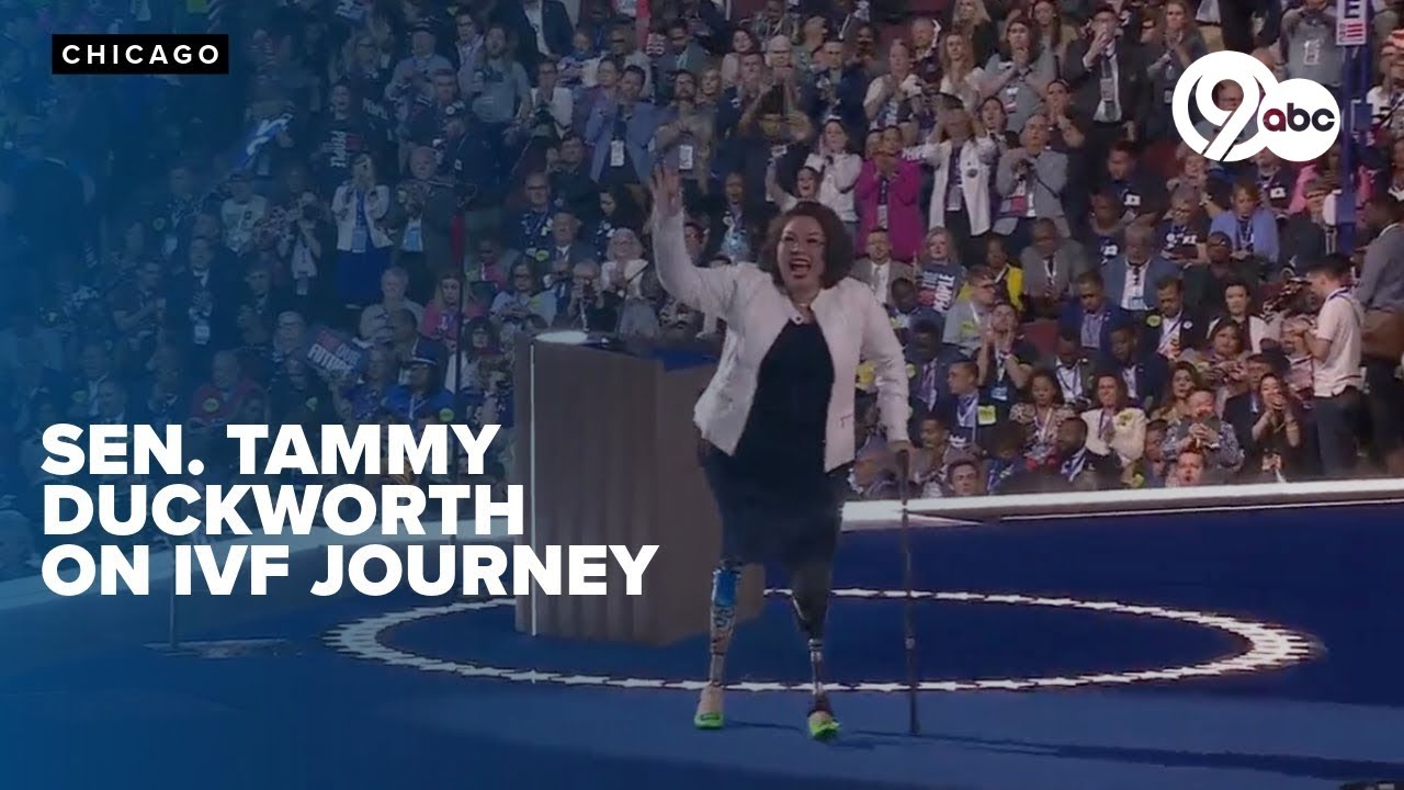 DNC highlights Illinois Senator Tammy Duckworth tells her IVF journey