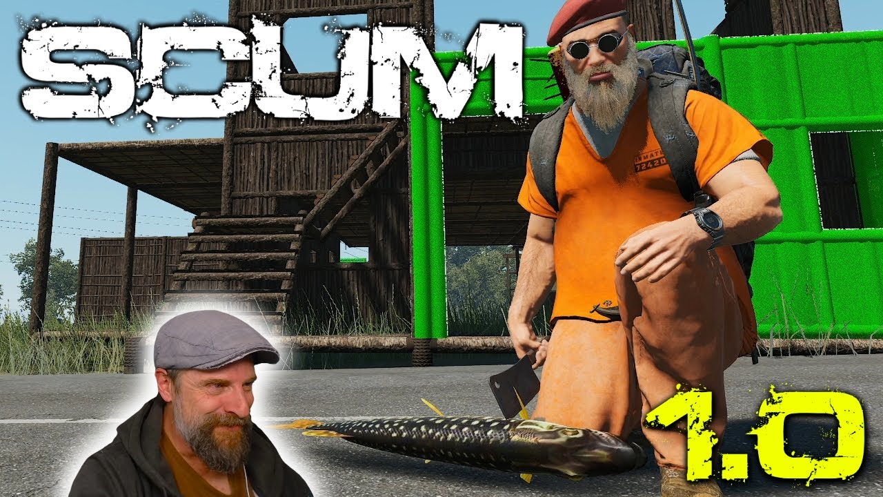 SCUM v1.0 🚜 044: Fisch abschmecken & Dach abchecken