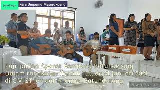 pujian aparat kampung Batunderang \