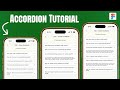 Creating a responsive ACCORDION component in Figma l Voiceover | Figma UI 2026 | Figma Tutorial